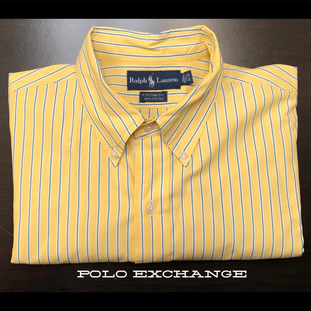 Polo Ralph Lauren 100% Cotton Custom Fit Shirt.